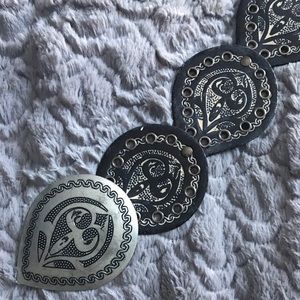 “Scale-y” Leather Belt